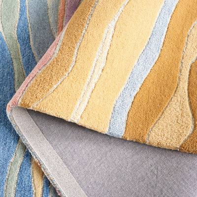 Hand-Tufted Abstract Rug