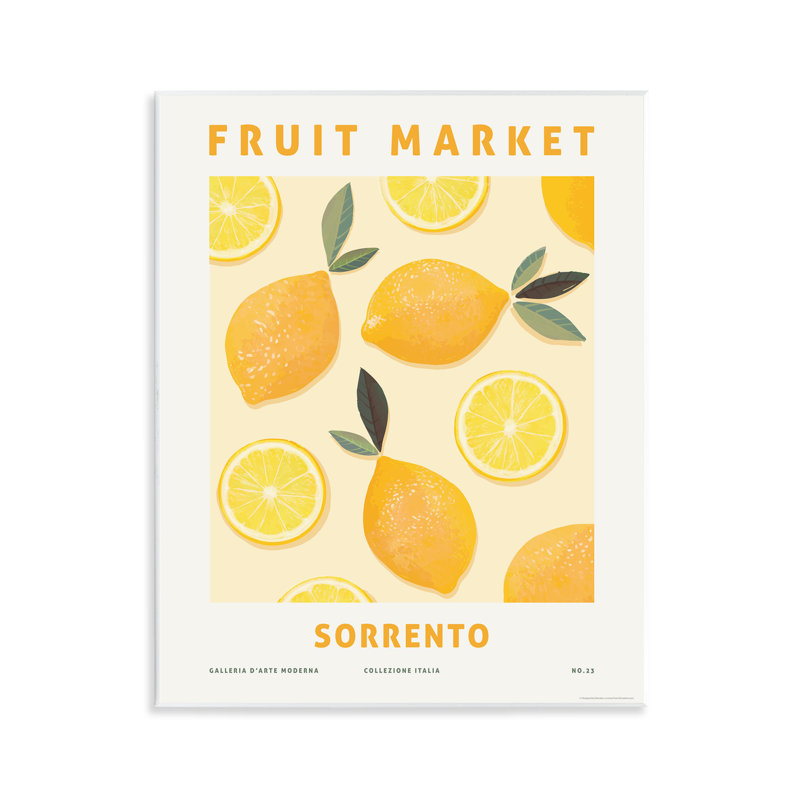 «Fruit Market Lemons» par Reinders