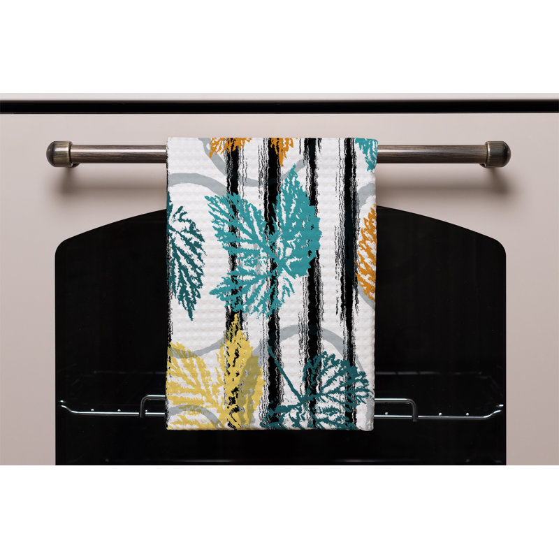 Cotton Floral Tea Towel Kitchen Towel