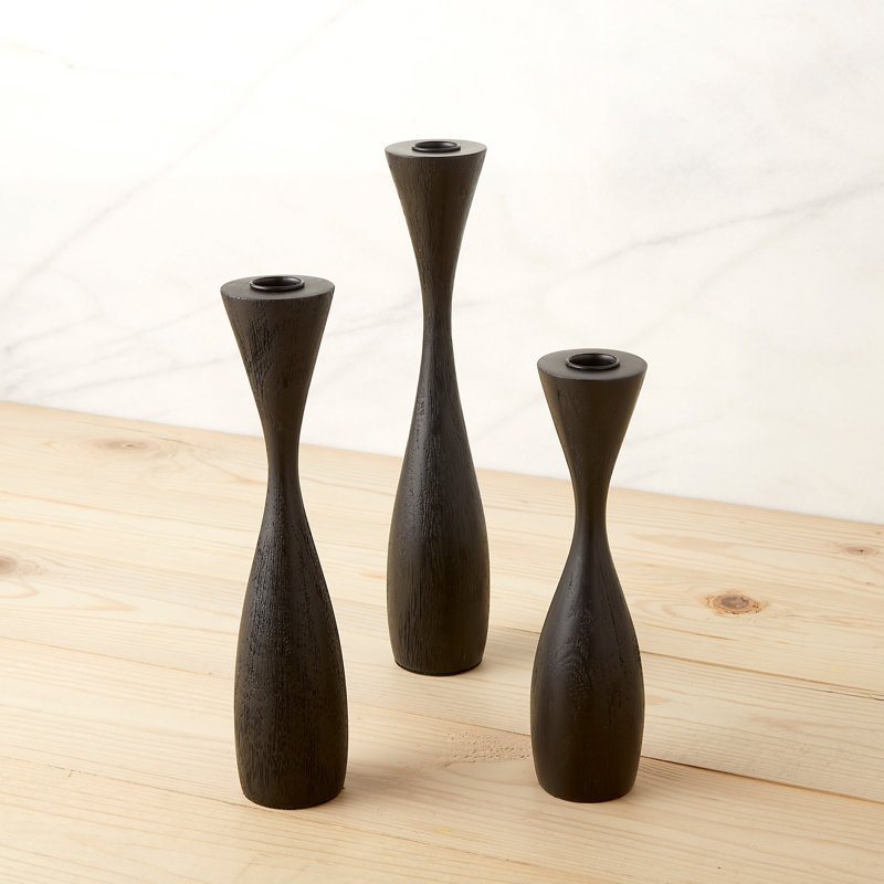 Bougeoir Arendal, court, 9" H x 2.3" W x 2.3" D