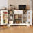 45.7''W  3 Drawer Sideboard with Pantry Doors, Adjustable Shelves and Large Drawer-554902959