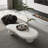 Cloud Shaped Coffee Table with 3 Ball Legs for Living Room-168812892