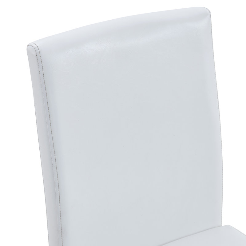 White PU Dining Chairs