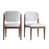 Noyer/blanc