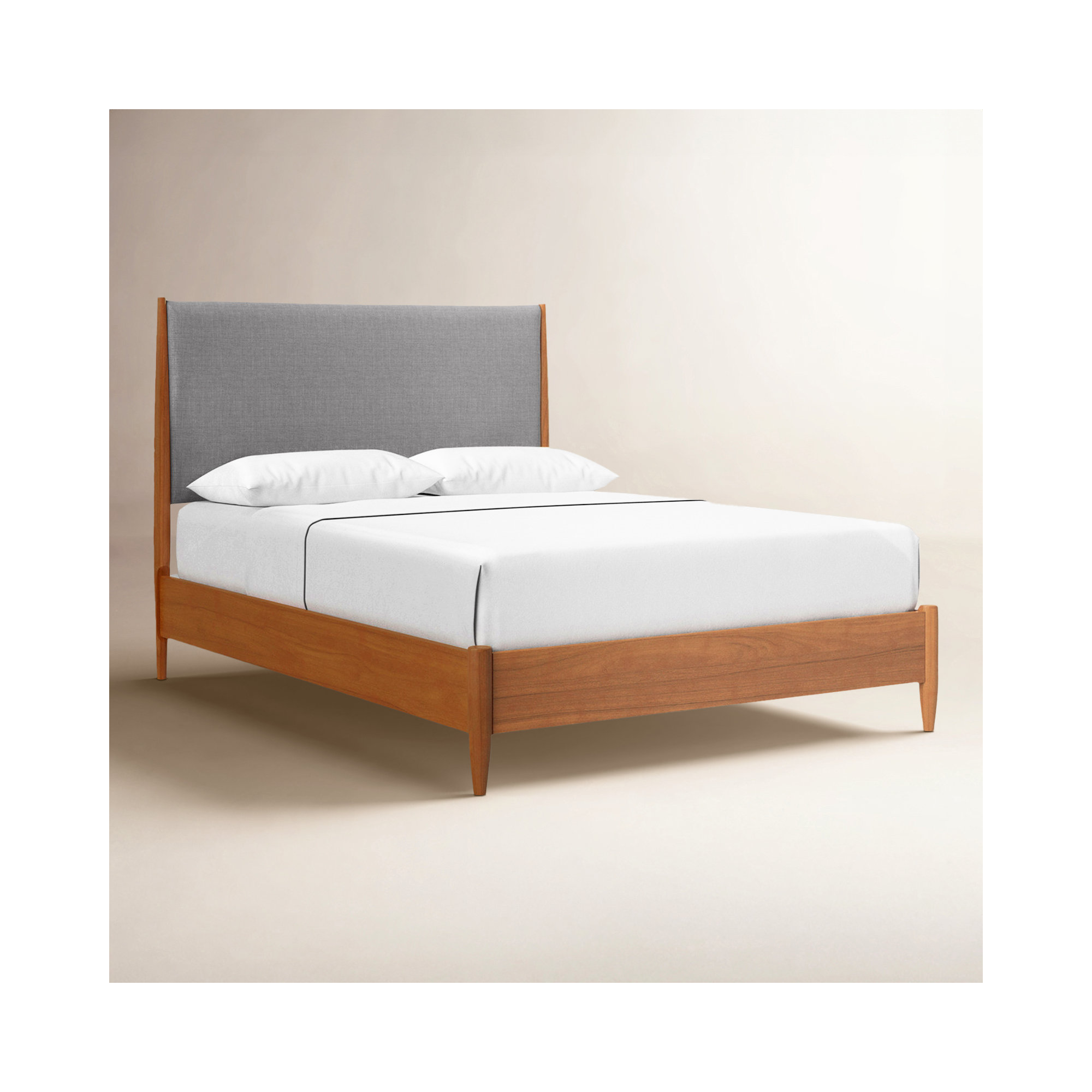 Williams Upholstered Panel Bed, King