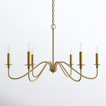 Ableton 6-Light Dimmable Candle Style Chandelier