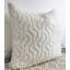 Abstract Ivory Square Cushion Cover