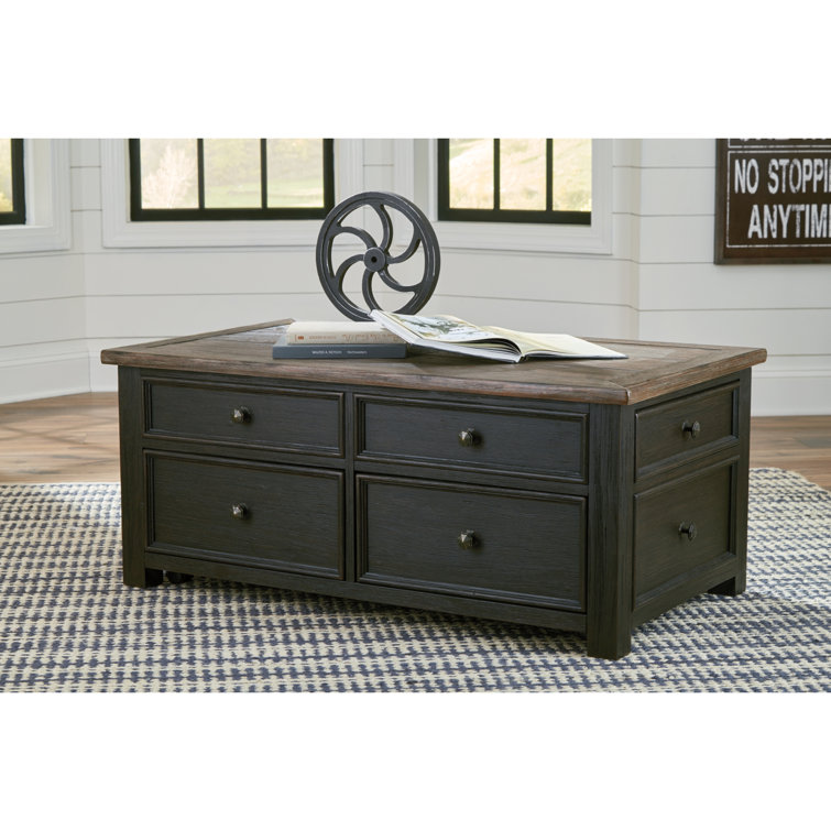Table basse avec rangement Edmore
