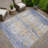 Machine Washable Indoor/Outdoor Chantille ACN2428 Abstract Rug-920899898-920899877