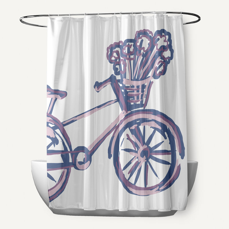 Shower Curtain, Pale Orchid