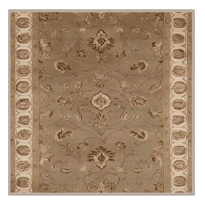 Tapis beige français lavable à la machine