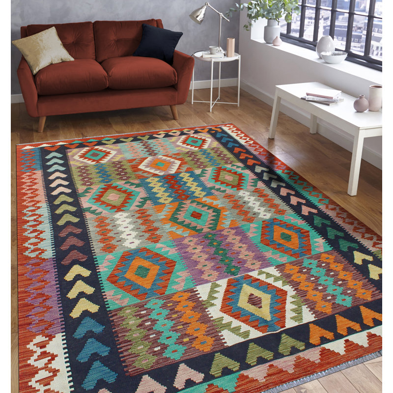 Flatweave Upton Black Rug