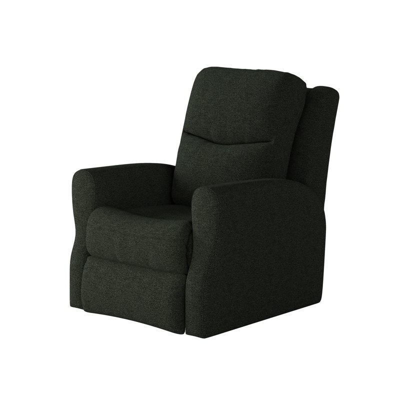 Fauteuil inclinable et pivotant Fame, Polyester gris foncé