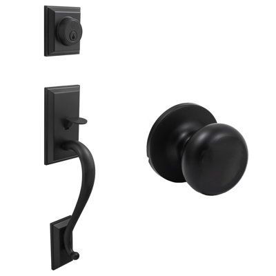Handle With Deadbolt Entry Set
