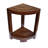 Wolfforth 12" W  19"H Teak Corner Shower Bench - Fully Assembled