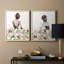 Magnifique Contemplation florale I - impression encadrée de qualité supérieure - prête à être accrochée - aucun clou requis - aucun clou requis-904259893-904259895