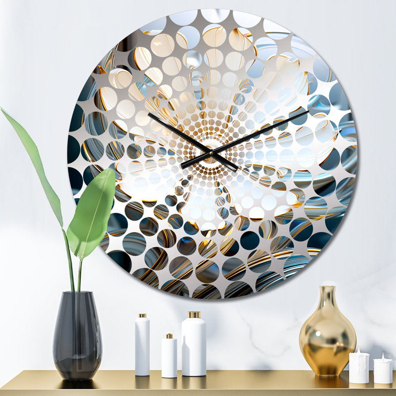 Horloge murale Sandi - Abstract Botanicals, Petit