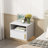 Crinole 2-Tier White Wall Mounted Floating Nightstand