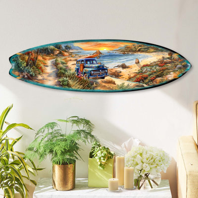 Handmade Nautical & Beach Wall Decor on Wood
