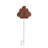 42"H Fall Metal Pumpkins Stack Yard Stake
