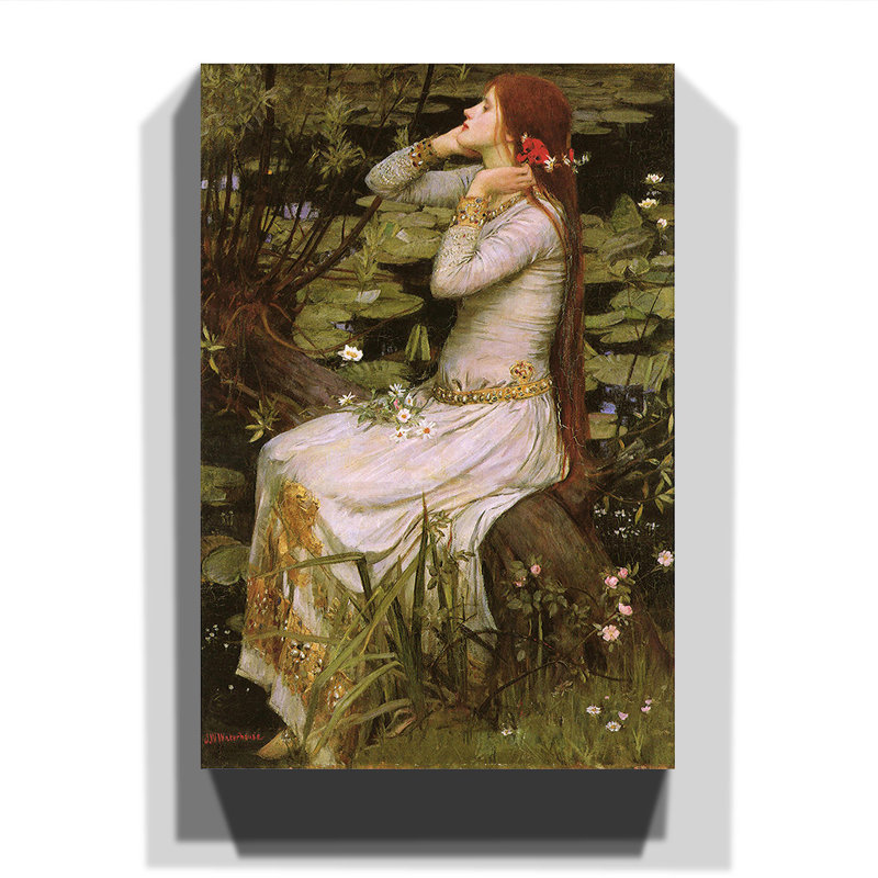John William Waterhouse - Wrapped Canvas Painting, 60cm H x 40cm W
