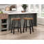 Ensemble bistro 4 pièces, tabourets de table et de bar et mobilier en bois d'hévéa massif transitionnel-193360061-196257241