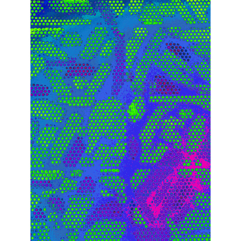 Arbre et forêt par Drew Gaffney, H 31,25 po x l 25,25 po x P 0,875 po