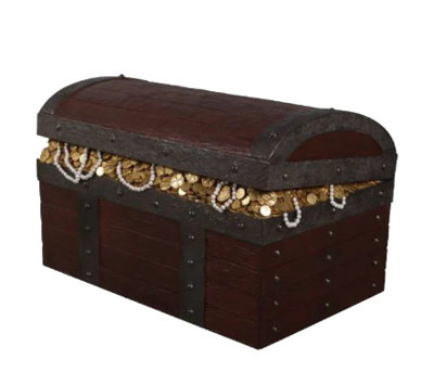 Stajah Pirate Treasure Chest Life Size Statue