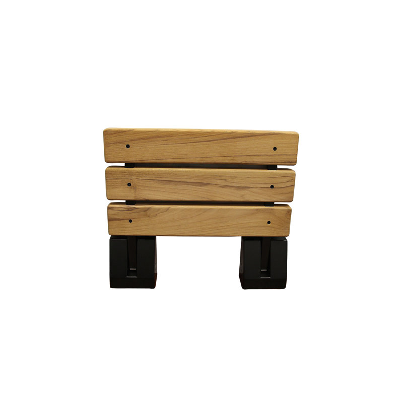 16" Wall Mounted Teak Shower Seat