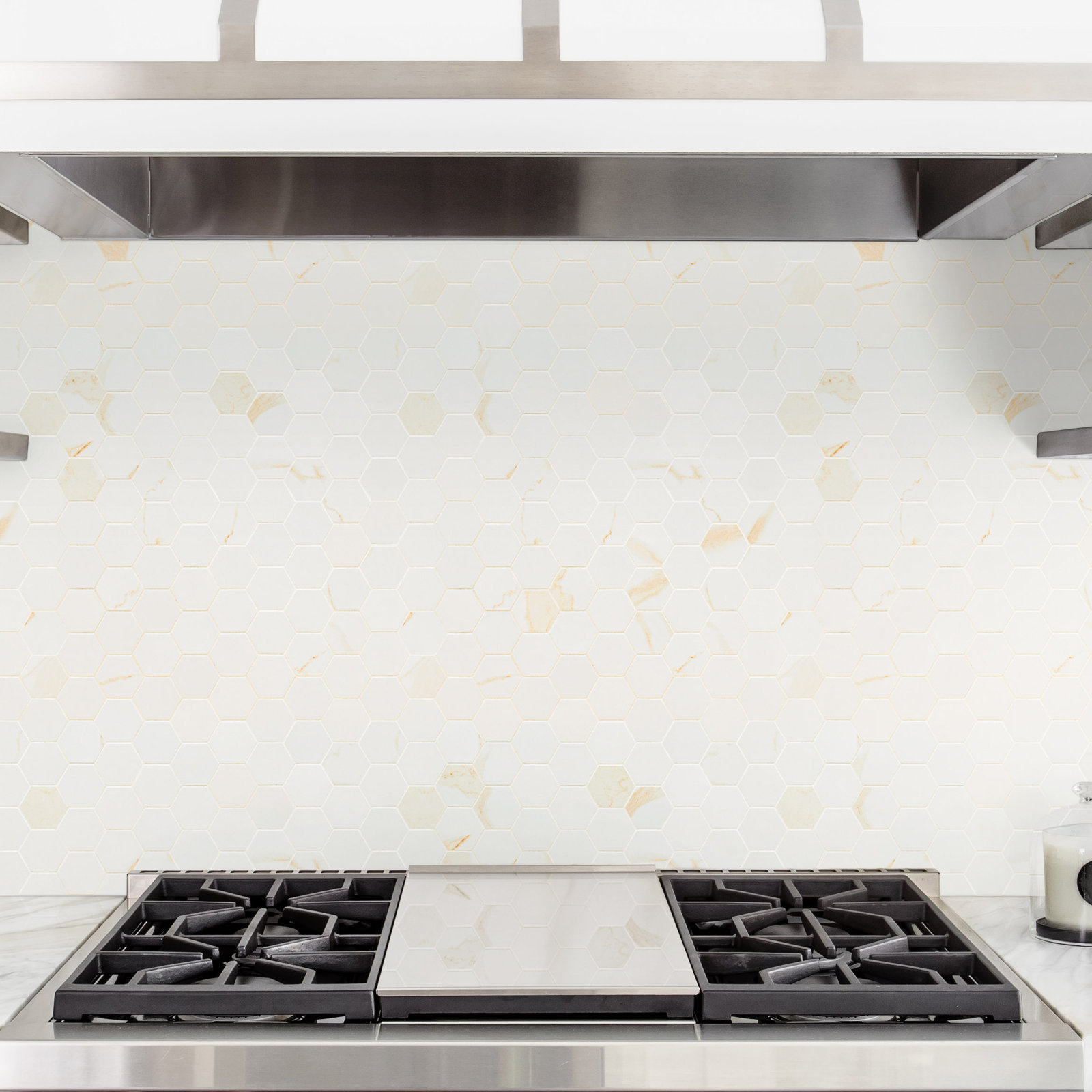 Ardena 12 in. x 12 in. Matte Porcelain Mosaic Floor and Wall Tile, Pallora