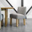 Chaise rembourrée en polyester Armie-636721210