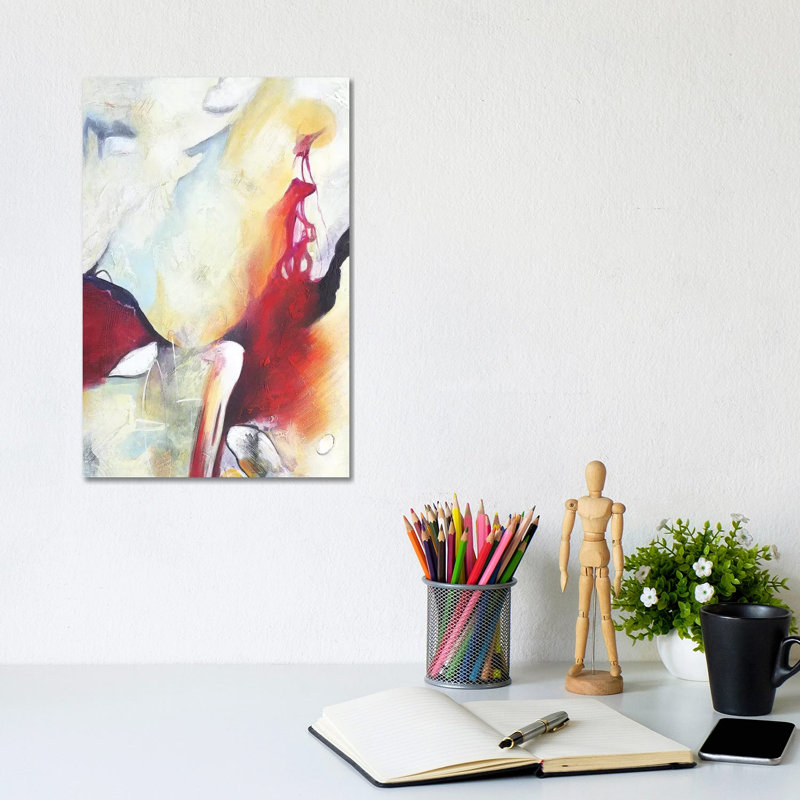 Fugaz V by Gabriela Villarreal - Wrapped Canvas Painting, 20.32 cm H x 30.48 cm W