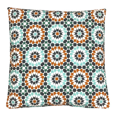 Bebak Geometric Square Euro Pillow Cover