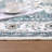 Machine Washable Non-Slip Blue Oriental Area Rug-1222581426