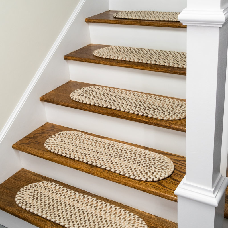 Tapis d'escalier, Beige / Brun
