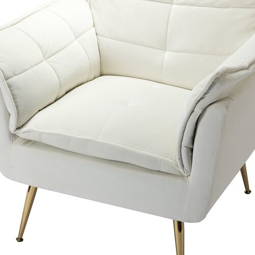 Etta Avenue™ Toulouse Upholstered Armchair & Reviews | Wayfair