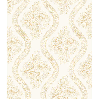 Coverlet Floral Wallpaper