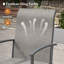 Ensemble de 2 chaises de patio pivotantes-1805282667