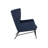 Andersonville CAL117 Compliant 28.75'' Wide Lounge Chair - Blue