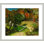 «The White Fence» par George Wesley Bellows - impression giclée encadrée