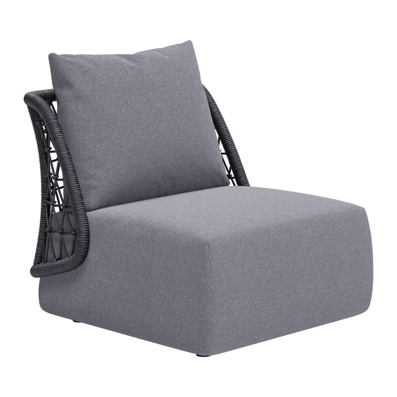 Chaise d'appoint grise