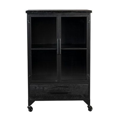 Ferre Solid Wood Accent Cabinet