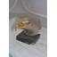 Tête d'aigle Romola, finition argent - statue en bronze - taille: L 10 po x l 6 po x H 8,5 po.-2118259374