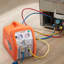 Machine de récupération de réfrigérant 1 HP - Machine de récupération de courant alternatif portable à double cylindre avec protection haute pression 120V 60 Hz