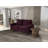 Merissa 58'' Velvet Square Arm Sofa Loveseat-2096842123