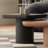 Medieval-style wooden square coffee table