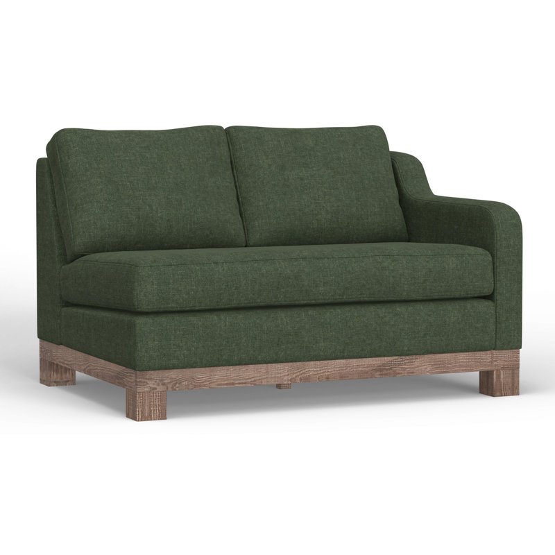 Causeuse et accoudoir modulaire Giralda, Vert