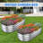 12" Tall 4x2 ft (2 Pcs) Module Metal Raised Garden Bed-1566090029