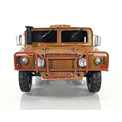 Sculpture Adael US Army Humvee