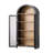 71''H Display Cabinet With 3-Color Sensor Light, 5-Tier Arch Storage Cabinet-639548702
